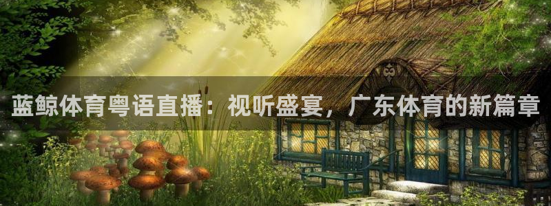 蓝鲸体育粤语直播：视听盛宴，广东体育的新篇章